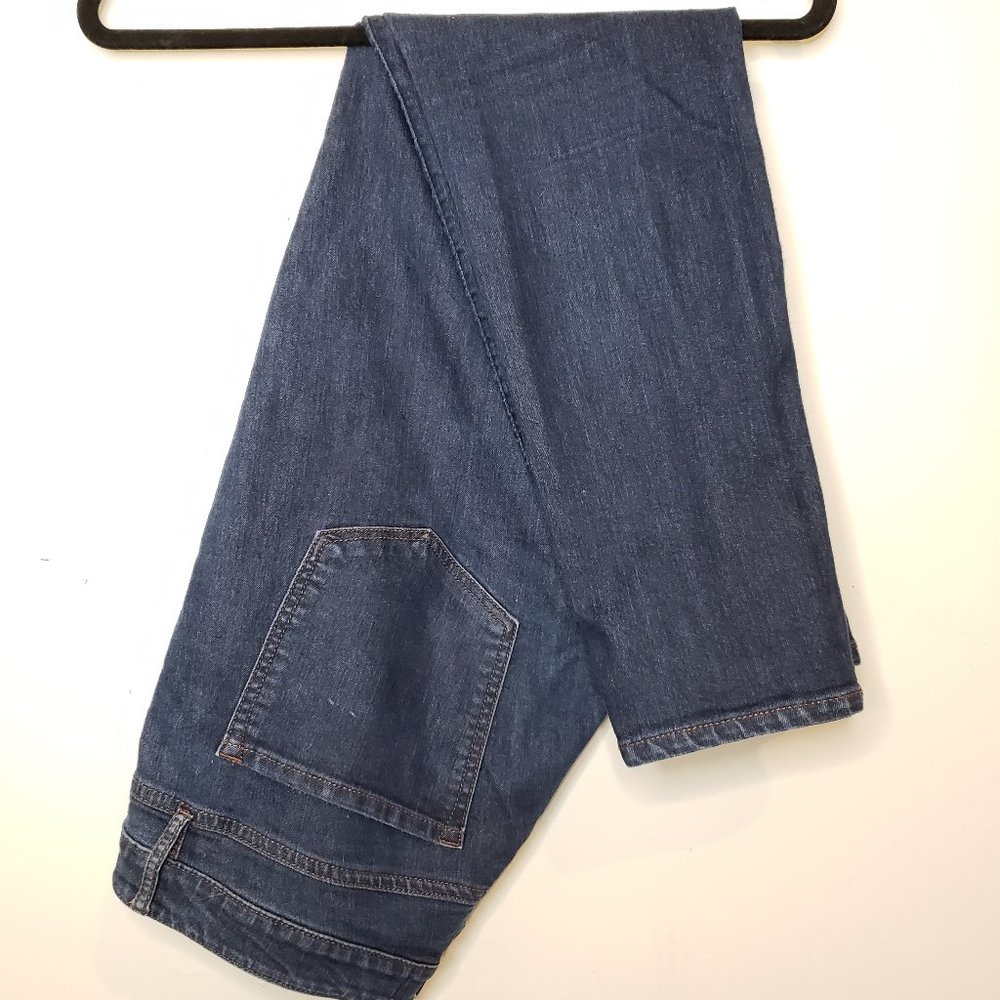 Curvy Skinny med/dark blue jeans